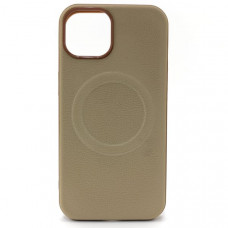 Чехол MagSafe iP 13 силиконовый, цвет Light Brown