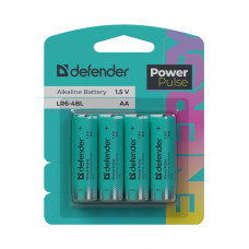 Батарейка DEFENDER LR6 PowerPulse BL-4 (40/240)