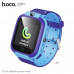 Часы-телефон для детей HOCO Y105A Blue (на русском). Основной экран: 1,44 дюйма; Разрешение: 128х128. Емкость аккумулятора: 400 мАч; Время работы от батареи: 1-2 дня. Поддержка карт Micro SIM; Поддерживаемые сети: GSM. Поддержка множества функций, таких к