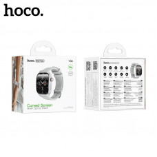 Часы Smart Watch HOCO Y33 Silver. Экран: 2,01-дюймовый изогнутый TFT-экран высокой четкости; Разрешение: 240х296. Память: 32 МБ ROM. Поддержка звонков: Название приложения: M2 Wear. Емкость аккумулятора: 200 мАч; Время работы от батареи: 3-5 дней. Поддерж
