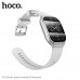Часы Smart Watch HOCO Y33 Silver. Экран: 2,01-дюймовый изогнутый TFT-экран высокой четкости; Разрешение: 240х296. Память: 32 МБ ROM. Поддержка звонков: Название приложения: M2 Wear. Емкость аккумулятора: 200 мАч; Время работы от батареи: 3-5 дней. Поддерж