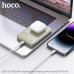 Внешний аккумулятор 10000 mAh HOCO Q26A PD20W Titanium gold с MagSafe 7.5W. Емкость: 10000 мАч 38,7 Втч Номинальная емкость: 6000 мАч. Вход: Type-C: 18 Вт. Выход: Type-C: 20 Вт, выход беспроводной зарядки: 5 Вт/7,5 Вт/10 Вт/15 Вт (MagSafe 7,5 Вт), общий в