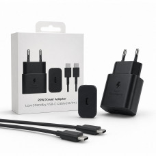 СЗУ-USB-C (Type-C)-Type-C SMG T2510 25W 1м, 3A, ПРЕМИУМ SUPER FAST BLACK(В Упаковке) БЕЗ ЛОГО