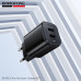 СЗУ-2USB Lightning BOROFONE BAS81A 1м, 2.1A, 10.5W, Black. Выход: USB-A: 5V/2.1A.