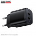 СЗУ-2USB Lightning BOROFONE BAS81A 1м, 2.1A, 10.5W, Black. Выход: USB-A: 5V/2.1A.