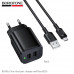 СЗУ-2USB Micro BOROFONE BAS81A 1м, 2.1А, 10.5W, Black