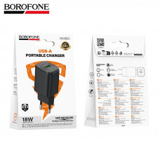 СЗУ-USB BOROFONE BAS82A QC3.0, 18W, Black