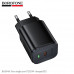 СЗУ-USB-C BOROFONE BAS84A 25W GaN, Black