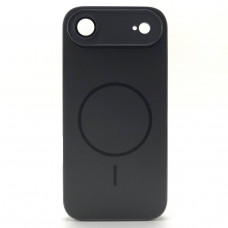 Чехол MagSafe IP 17 Air Matte Glass (с защитой камеры), цвет Black
