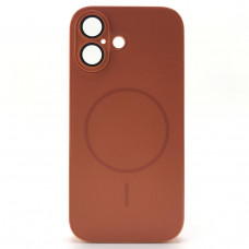 Чехол MagSafe IP 17 Matte Glass (с защитой камеры), цвет Orange