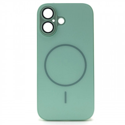 Чехол MagSafe IP 17 Matte Glass (с защитой камеры), цвет Mint