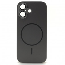 Чехол MagSafe IP 17 Matte Glass (с защитой камеры), цвет Gray