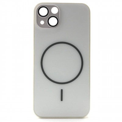 Чехол MagSafe IP 13 Matte Glass (с защитой камеры), цвет White