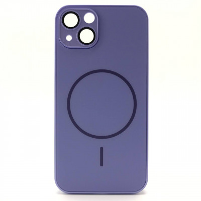 Чехол MagSafe IP 13 Matte Glass (с защитой камеры), цвет Lilac