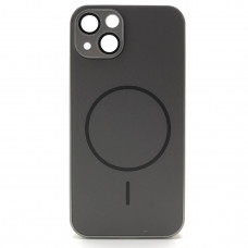 Чехол MagSafe IP 13 Matte Glass (с защитой камеры), цвет Gray