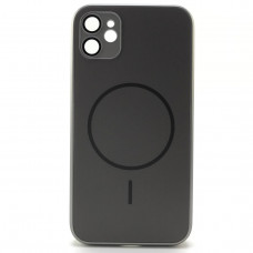 Чехол MagSafe IP 11 Matte Glass (с защитой камеры), цвет Gray