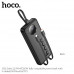 Внешний аккумулятор 10000 mAh HOCO J132 Black (ССС) 22.5W+PD20W Емкость: 10 000 мАч (37 Втч); номинальная емкость: 5500 мАч. Вход: USB-C: 18 Вт. Выход: USB-C: 20 Вт (PD/QC/FCP/AFC); Кабель USB-C: 22,5 Вт USB-A: 5 В / 3 А; Кабель Lightning: 5 В / 2,4 А; об