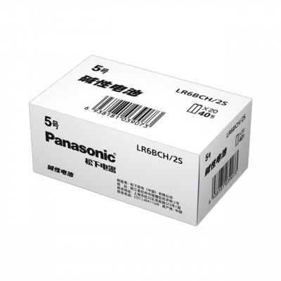 Батарейка Panasonic LR6 AA BOX40 Shrink 2 1.5V (40/400)