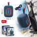 Портативная колонка FaizFull Harbinger Q5 Blue 20W IPX5 BT5.4. TWS, IPX5, MicroSD, USB-флеш. Емкость аккумулятора 1800 мАч. Время зарядки: 3часа. Время работы: 2 часа. Расстояние 10м. Вход питания Type-C. FM-радио.