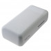 Внешний аккумулятор 30000 mAh Perfeo (Вход Micro usb 5В/2.1A+Type-C5В/2.1A/Выход USB1/USB2 5В/2.1A), White. Энергоемкость 30000 мАч (111 Втч). Максимальная мощность выход: 10W.