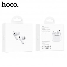 Гарнитура вакуумная Bluetooth Hoco EW96 White.АКЦИЯ!!! КРАТНО 3шт!!! Емкость аккумулятора: кейс 300mAh; наушники 30mAh. Время работы: 4 часа. Поддержка переключения между ведущим и ведомым, вызова Siri и других функций. Материал: ABS. Размер: 62х47х22мм; 