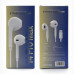 Гарнитура вакуумная GA-05, аудио разъем Lightning, White (Pro Max). Кабель 1,2м.АКЦИЯ!!! КРАТНО 5шт!!!
