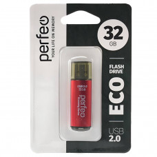 USB флеш-диск 32GB  Perfeo E04 Red economy series