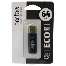 USB флеш-диск 64GB Perfeo E04 Black economy series