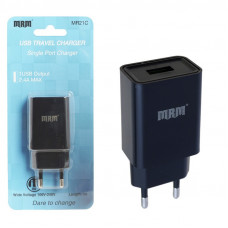 СЗУ-USB MRM MR21C 5V/2.1A Black АКЦИЯ!!! КРАТНО 20шт!!!