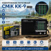 Радиоприемник портативный CMiK KK-9 black Тип тюнера: аналоговый-FM 76-108 MHz Поворотно-выдвижная антенна. Выход для наушников 3,5mm. Питание: батарейки 2 шт-тип АА