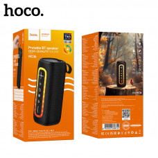 Портативная колонка Hoco HC36 Black. АКЦИЯ! кратно  3 шт! Емкость аккумулятора: 1200 мАч; Время зарядки: 2 часа. Время работы: 3 часа. Динамики: 52 мм х2; Мощность: 5 Вт х2. Поддерживает Bluetooth, FM, TF-карту, USB-флешку, AUX, TWS и другие режимы. Матер