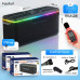 Портативная колонка FaizFull FK280 100W Black+2 беспров микрофона. ВТV5.3, TWS, IPX5, TF, AUX, размеры динамиков 78мм х 2, RGB, аудиопорты: 3,5мм, 6,5 мм, три режима эквалайзера, Емкость АКБ 6000mAh. Время зарядки 2-3 часа, сенсорное управление (ремешок, 