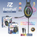 Гарнитура проводная полноразмерная FAIZFULL FB56 Black игровая (интерфейс 3,5 мм+USB, сопрот. 16 Ом, чувствит. 90 дБ, част.диапазон 20 Гц-20 кГц, HD микрофон всенаправленный Ф 6.0х2,7мм, чувствительность микрофона 42 дБ, RGB, кабель 1,8м, мощность 10-20 м