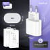 СЗУ-USB-C (Type-C)-Lightning FaizFull FC220 1м, PD25W,White, быстрая зарядка