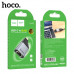 Адаптер НОСОUA35 Type-C to RJ45 Metal grey (Материал: Алюминиевый сплав + ABS, интерфейс: штекер Type-C к гнезду RJ45, поддерживает сетевые стандарты: 100/10 Мбит/с)