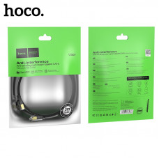 Патч-корд 3,0м HOCO US07 (125 MB/s, категория 6Е) Подходит для маршрутизаторов, компьютеров, коммутаторов и других устройств с интерфейсом RJ45, используется дома и в офисах
