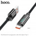 Кабель Type-C HOCO U125 5A 66W Black (Длина: 1,2 м; внешний материал: плетеная оплетка, гальванизированный ABS-пластик, сердечник: (65/0,1)2+(16/0,08)4 OD4,0 мм, поддержка: быстрая зарядка OPPO VOOC, быстрая зарядка vivo, Huawei FCP/SCP, Samsung Advanced 
