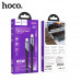 Кабель USB-C/USB-C HOCO U119 60W Black (Длина: 1,2 м, внешний материал: тканевое плетение, материал соединения: алюминиевый сплав, сердечник: (65/0,08)2+(16/0,08)3 OD6,82,5 мм, поддерживает зарядку ноутбука 60 Вт (20 В/3 А), зарядку мобильного телефона 3 