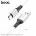 Кабель Type-C HOCO X86 1м, 3A, силикон  White