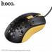 Мышь проводная игровая HOCO GM51 Sky luminous (Материал: ABS+PC, Размер: 122х68х40 мм; Вес: 82 г; Длина провода: 1,5 м, Производитель: Ernst; Чип: A603EP, 
Значение DPI: 1200/1800/2400/3600 (совпадает со значением CPI), Количество кнопок: 6)