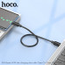 Кабель USB-C/USB-C HOCO X96 0.25м, 60W, QC 3.0A, ПВХ, Black АКЦИЯ!! кратно 10 шт