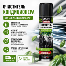 Очиститель кондиционера 335мл аэрозоль  AVK-695 ментол-эвколипт