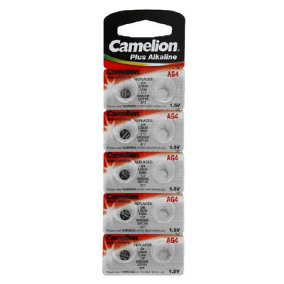 Батарейка Camelion AG04 (377A) LR626 BL-10 (10/100) АКЦИЯ!!! Кратно 100 шт!
