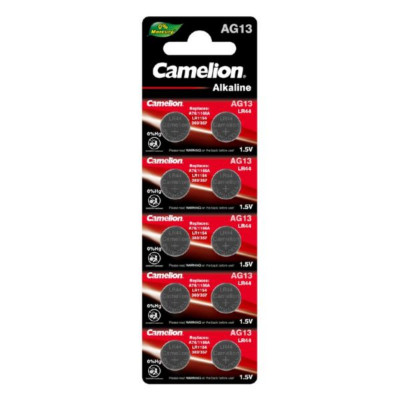 Батарейка Camelion AG13 (357A/LR44/А76) BL-10 (100) АКЦИЯ!!! Кратно 100 шт!