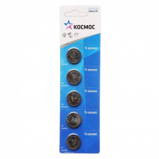 Батарейка КОСМОС CR 2032 BL5  АКЦИЯ!!! Кратно 60 шт!