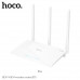 Wi-Fi роутер HOCO HI30 White (Характеристики чипа: чип MT7628KN, Питание: DC 5V/1A, Максимальная потребляемая мощность: 4W, Технческие характеристики антенны: 2,4 ГГц 5dBi х 3 антенны, Скорость беспроводной передачи: 300 Мбит/с
Максимальная мощность перед