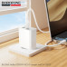 СЗУ-USB-USB-C BOROFONE BA108A 30W+18W, 3A, White