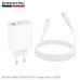 СЗУ-USB-USB-C BOROFONE BA108A 30W+18W, 3A, White