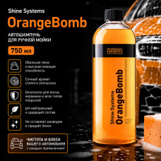 Shine Systems OrangeBomb  автошампунь для ручной мойки, 750 мл