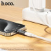 Адаптер Type-C(AF)-Lightning(AM) Hoco UA36D Black ( штекер Type-C, гнездо Lightning , в сочетании с кабелем Type-C  Lightning, Type-C  Type-C поддерживает зарядку током 3 А; в сочетании с кабелем USB  Lightning, образует разъем USB  Type-C и поддерживает 